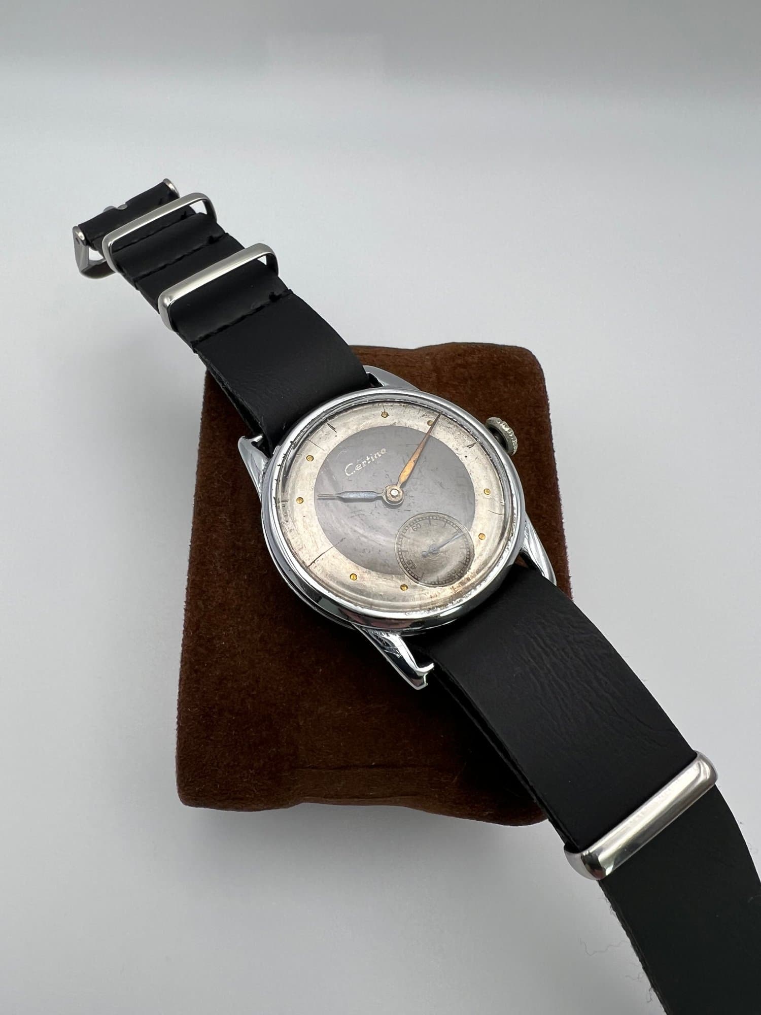 Certina Manual-Wind Three-Hand Dress Watch, 1950s