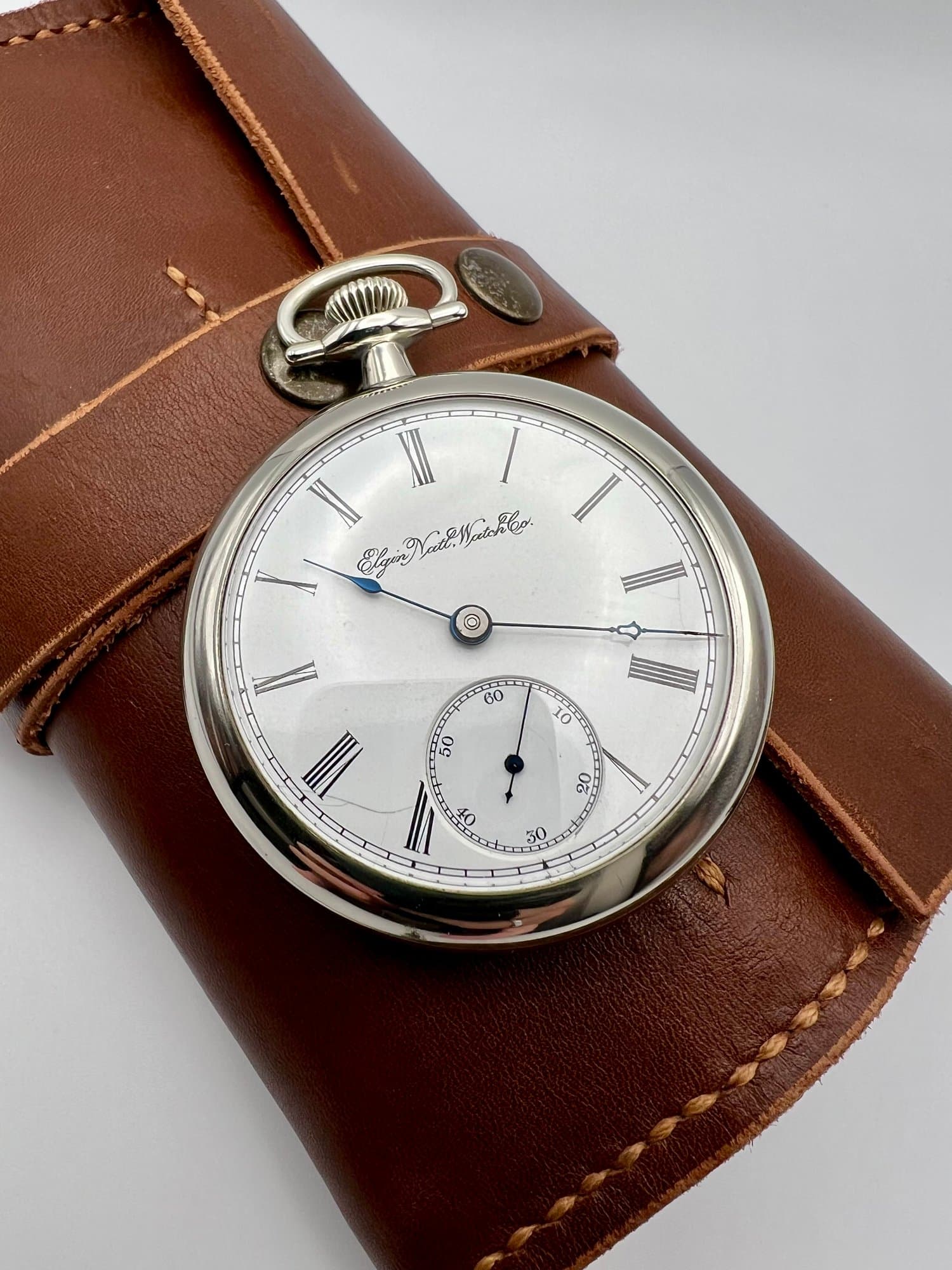 Elgin Three-Hand Pocket Watch, 1900s