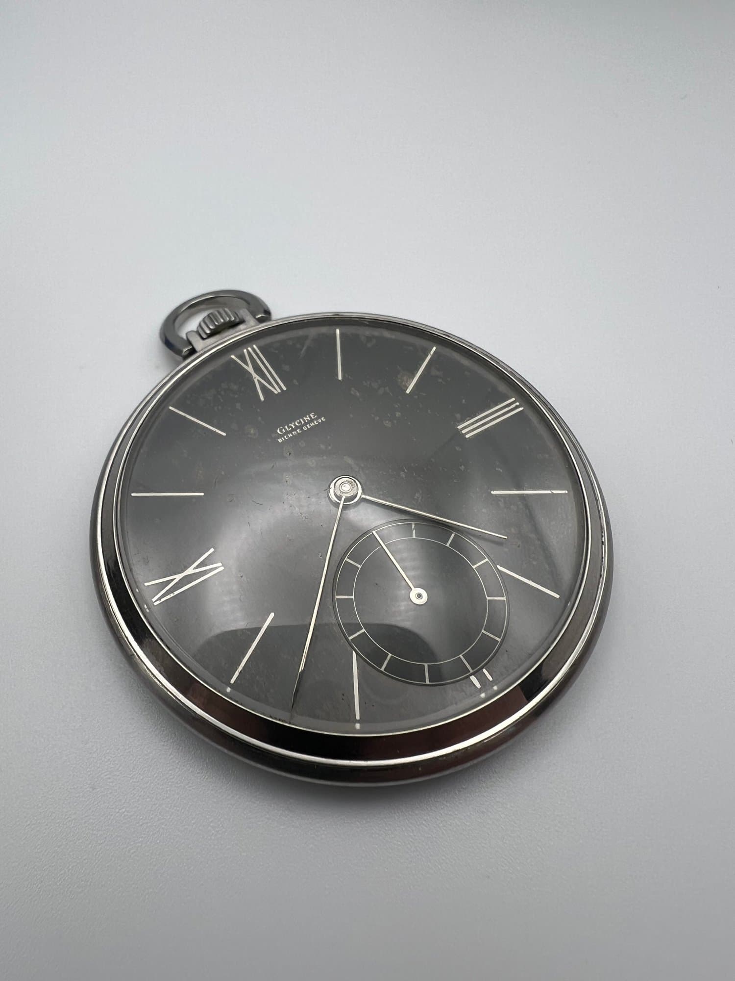 Glycine Pocket Watch, Dress, 1940s