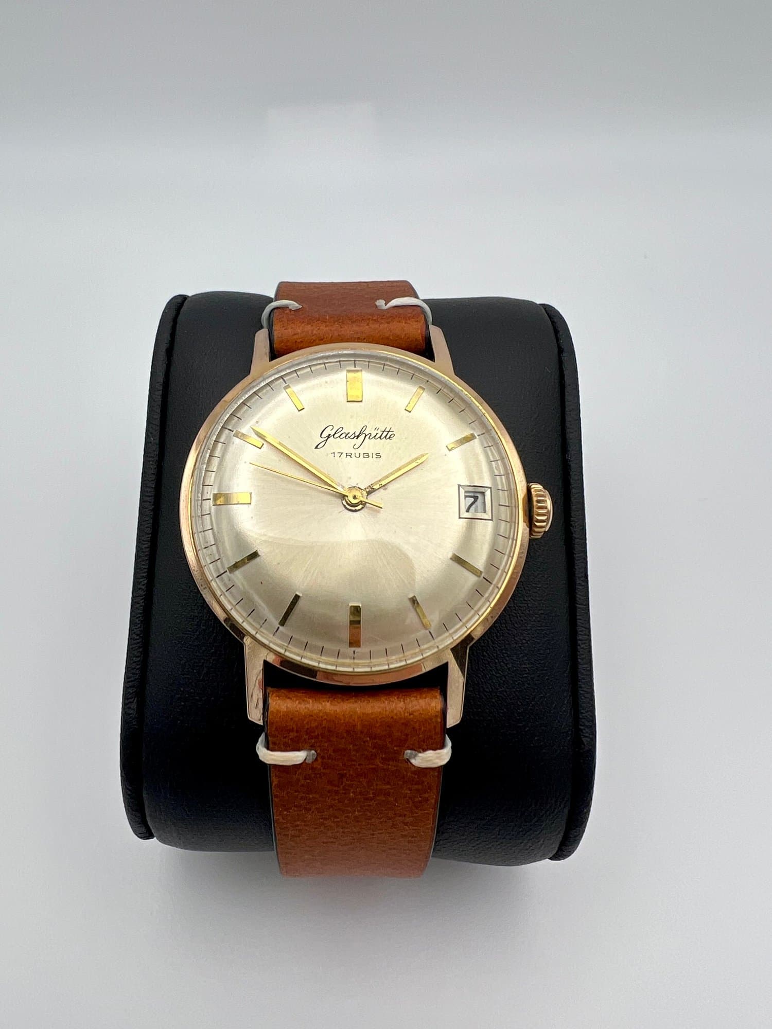 Glashutte Original GUB 17 Rubis Dress Watch, 1960s