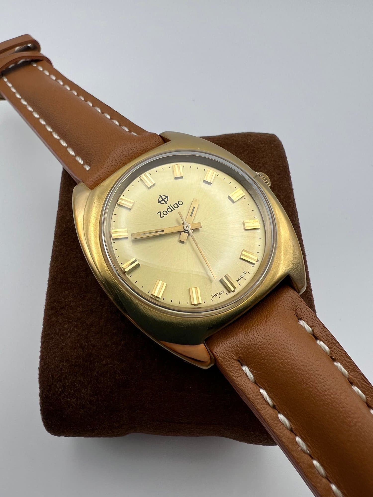 Zodiac Hermetic Three-Hand Manual Wind, 1970s