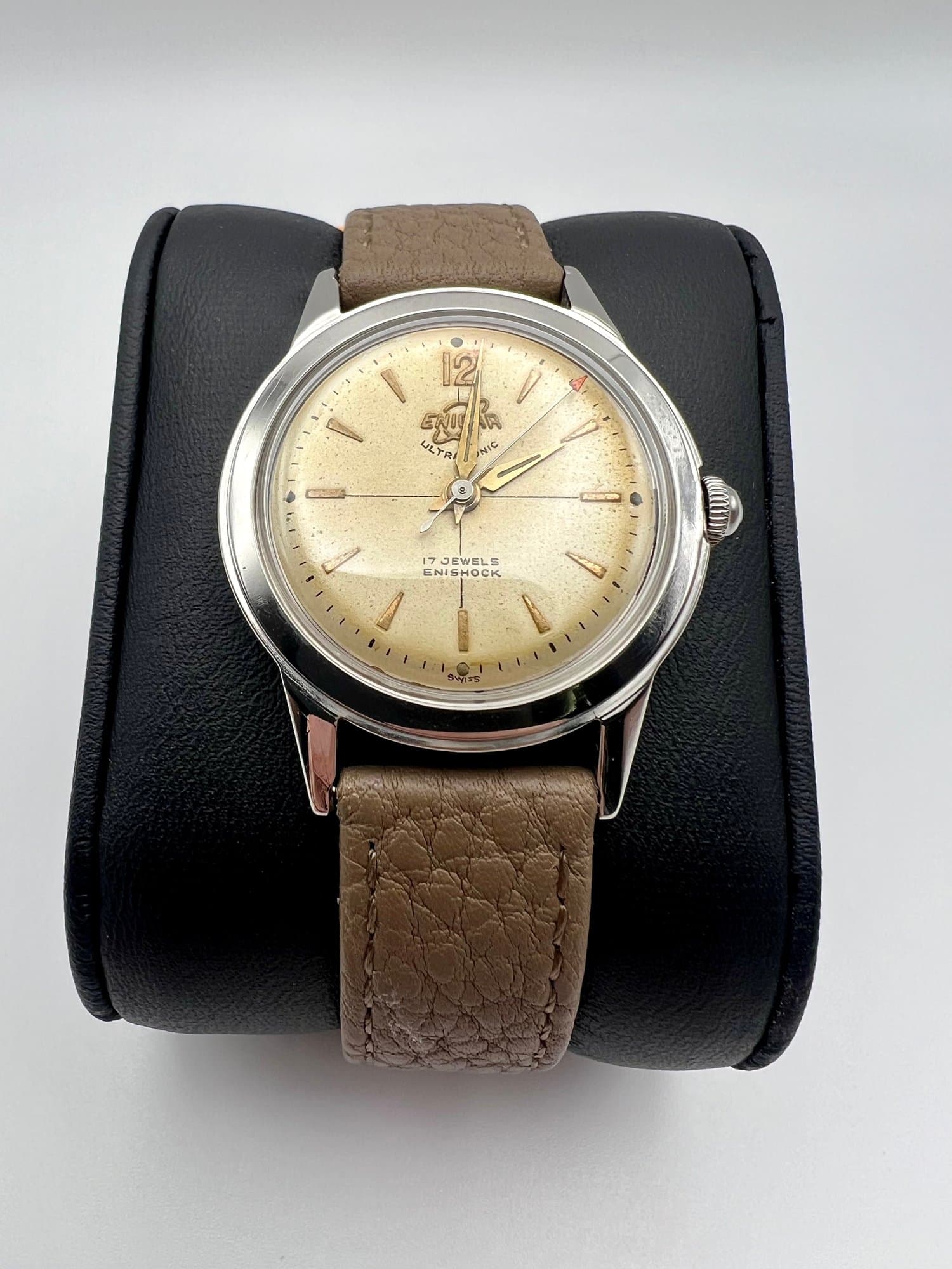 Enicar Ultrasonic Enishock vintage watch