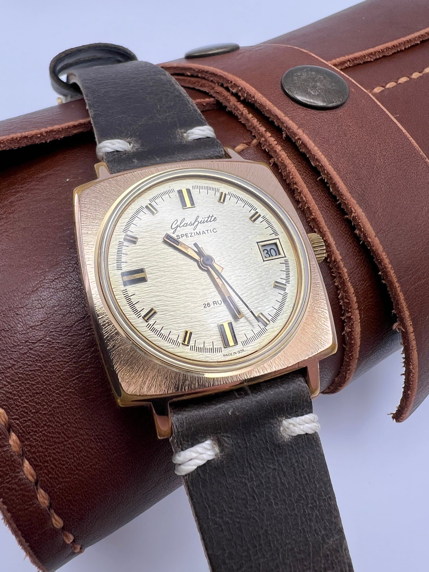 Glashutte Original Spezimatic Three-hand 1970s