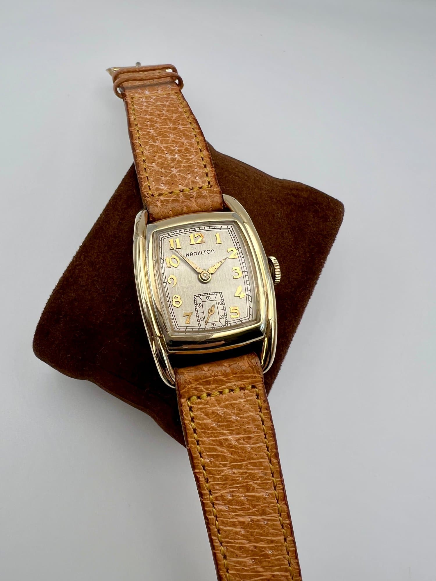 Hamilton Wadsworth 987A Manual Wind Dress Watch 1940s