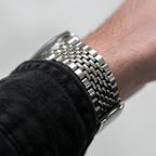 Beads-of-rice bracelet: Baltic, fitted