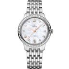 Omega De Ville 434.15.34.20.55.001 · white mother-of-pearl, diamonds