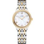 Omega De Ville 434.25.28.60.55.001 · white mother-of-pearl, diamonds