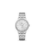Omega De Ville 424.15.33.20.52.001 · silver, diamonds