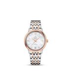 Omega De Ville 424.20.33.20.55.001 · white mother-of-pearl, diamonds