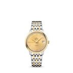 Omega De Ville 424.20.33.20.58.001 · champagne, diamonds