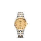 Omega De Ville 424.20.33.20.58.002 · champagne, diamonds