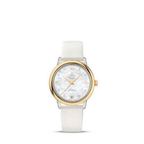 Omega De Ville 424.22.33.20.55.002 · white mother-of-pearl, diamonds