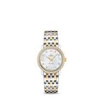 Omega De Ville 424.25.27.60.55.001 · white mother-of-pearl, diamonds