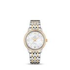 Omega De Ville 424.25.33.20.55.004 · white mother-of-pearl, diamonds