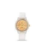 Omega De Ville 424.27.33.60.58.001 · champagne, diamonds
