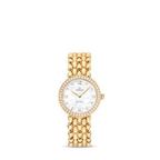 Omega De Ville 424.55.27.60.55.006 · white mother-of-pearl, diamonds