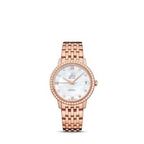 Omega De Ville 424.55.33.20.55.002 · white mother-of-pearl, diamonds