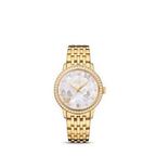 Omega De Ville 424.55.33.20.55.005 · white mother-of-pearl, diamonds