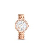 Omega De Ville 424.55.33.20.55.006 · white mother-of-pearl, diamonds