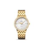 Omega De Ville 424.55.37.20.52.002 · silver, diamonds