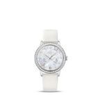Omega De Ville 424.57.33.20.55.001 · white mother-of-pearl, diamonds