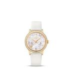Omega De Ville 424.57.33.20.55.003 · white mother-of-pearl, diamonds