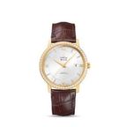 Omega De Ville 424.58.40.20.52.001 · silver, diamonds