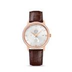 Omega De Ville 424.58.40.21.52.002 · silver, diamonds