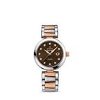 Omega De Ville 425.20.34.20.63.001 · brown, diamonds