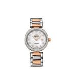 Omega De Ville 425.25.34.20.55.001 · white mother-of-pearl, diamonds