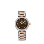 Omega De Ville 425.25.34.20.63.001 · brown, diamonds