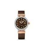 Omega De Ville 425.27.34.20.63.001 · brown, diamonds