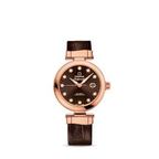 Omega De Ville 425.63.34.20.63.001 · brown, diamonds
