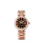 Omega De Ville 425.65.34.20.63.001 · brown, diamonds