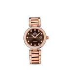 Omega De Ville 425.65.34.20.63.002 · brown, diamonds