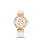 Omega De Ville 425.67.34.20.55.005 · white mother-of-pearl, diamonds