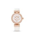 Omega De Ville 425.67.34.20.55.006 · white mother-of-pearl, diamonds