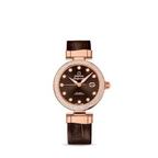 Omega De Ville 425.68.34.20.63.001 · brown, diamonds