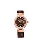 Omega De Ville 425.68.34.20.63.002 · brown, diamonds