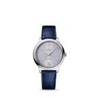 Omega De Ville 434.13.34.20.53.001 · blue, diamonds
