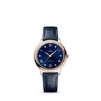 Omega De Ville 434.23.34.20.53.001 · blue, diamonds