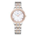 Omega De Ville 434.25.30.60.55.001 · white mother-of-pearl, diamonds