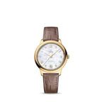 Omega De Ville 434.53.34.20.55.002 · white mother-of-pearl, diamonds